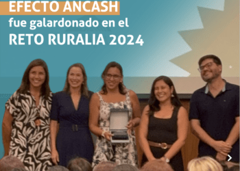 Efecto Áncash recibe premio por su impacto en la educación rural